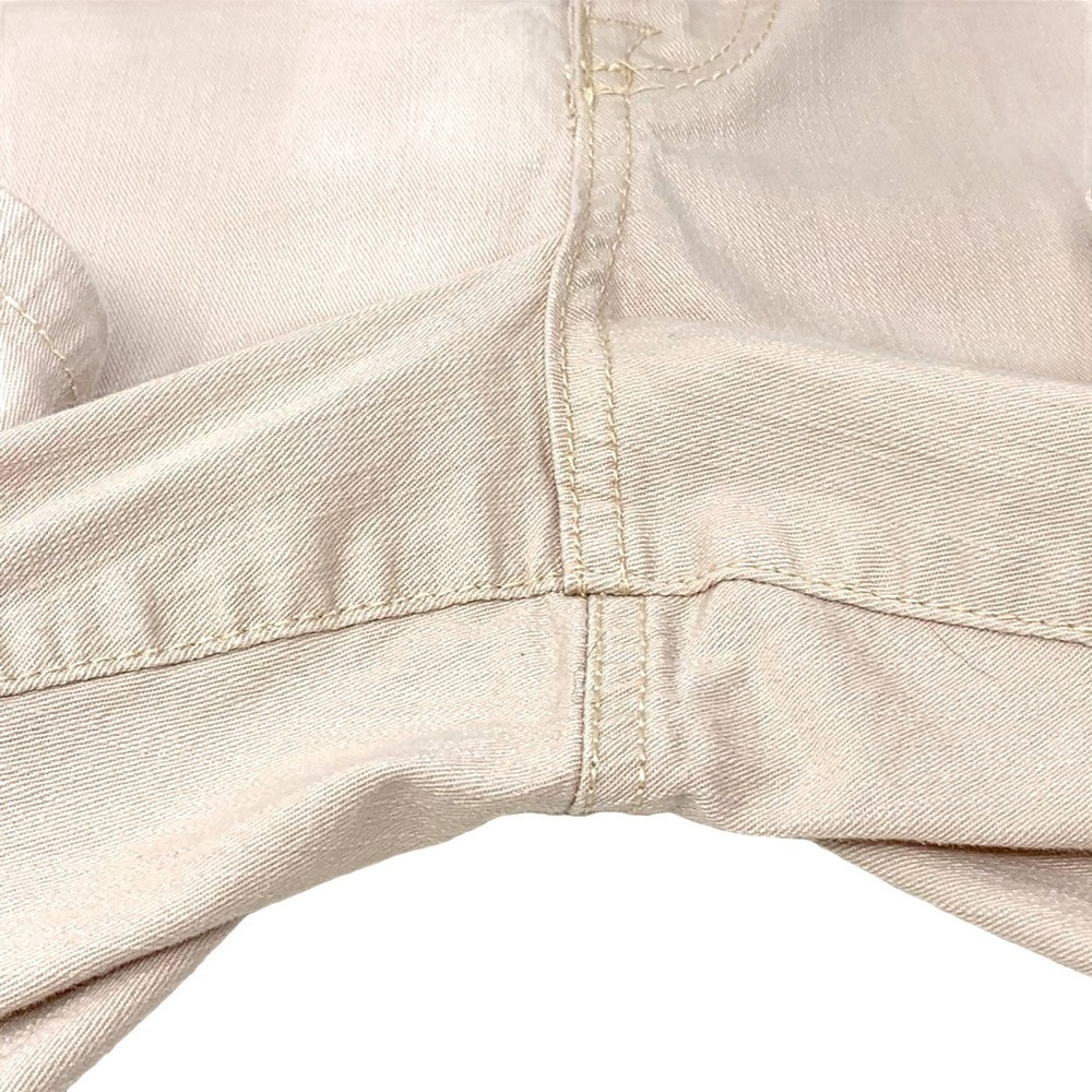 Bandolino Blu Women’s Mandie Blush Pink Sequin Stretch Capris Size 16 High Rise - Picture 12 of 14